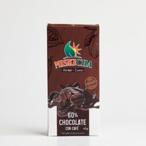 Chocolate con café 60% cacao